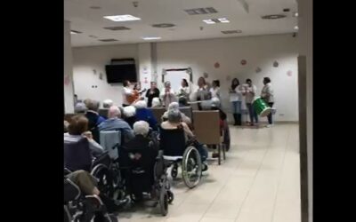 Actuaciones previas a Navidad 2022 en Residencia de ancianos en Sevilla CER Espartinas